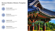 Free - Korean Modern History PPT Template and Google Slides
